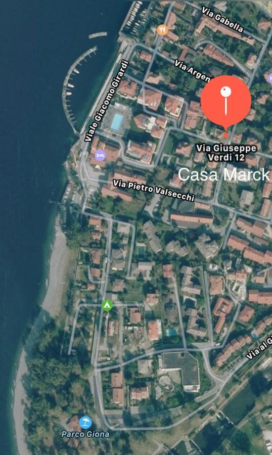 Apartmán Casa Marck Maccagno Exteriér fotografie